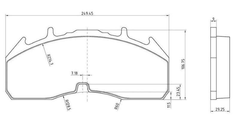 Mercedes%20Arocs%20Disk%20Balata%20D-315%20Ön/Arka%20-%20WVA:%2029315